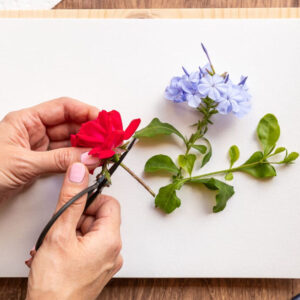 Youth (& Adults) Create: Pound It Flower Art